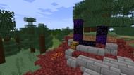 An image of a Minecraft ruined portal. (Image via Minecraft)